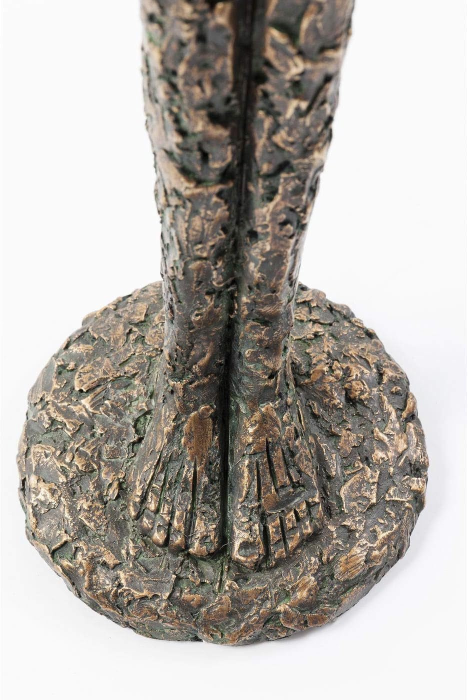 Kare Design Obiekt dekoracyjny Sztuka Dama Brązowa figurka dekoracyjna Żywica Antyczny wygląd Statua Obiekt artystyczny Akcesoria 78x13,5x13,5cm Figurki i rzeźby Naty Shop