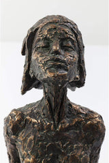 Kare Design Obiekt dekoracyjny Sztuka Dama Brązowa figurka dekoracyjna Żywica Antyczny wygląd Statua Obiekt artystyczny Akcesoria 78x13,5x13,5cm Figurki i rzeźby Naty Shop