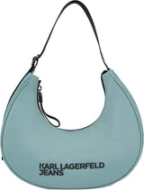 KARL LAGERFELD JEANS Niezbędna torba damska z nylonu Moon Bag Torby damskie Naty Shop Granite Green