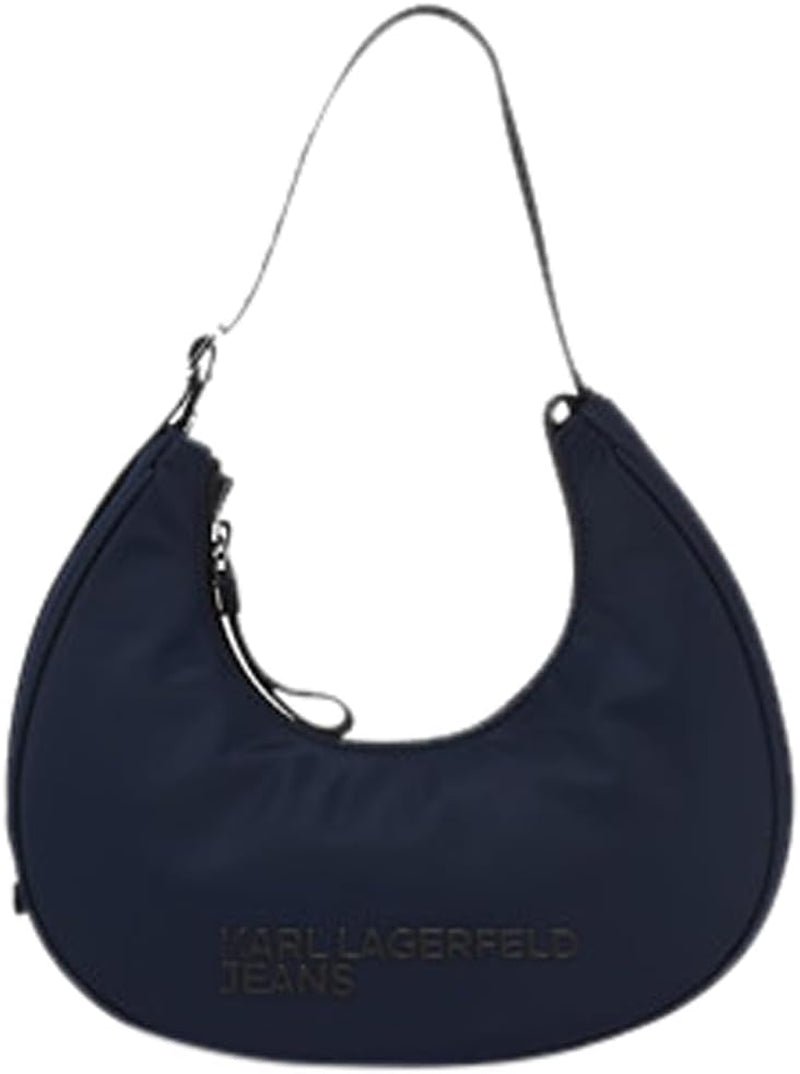 KARL LAGERFELD JEANS Niezbędna torba damska z nylonu Moon Bag Torby damskie Naty Shop Dark Slate