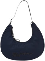 KARL LAGERFELD JEANS Niezbędna torba damska z nylonu Moon Bag Torby damskie Naty Shop Dark Slate