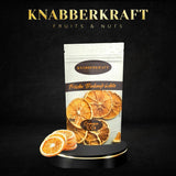 Knabberkraft Plasterki suszonej pomarańczy 100g - Przekąska i naturalny aromat | Idealny do herbaty, deserów, dekoracji i nie tylko | Bogate w witaminę C i bez dodatków Naty Shop produkty suszone
