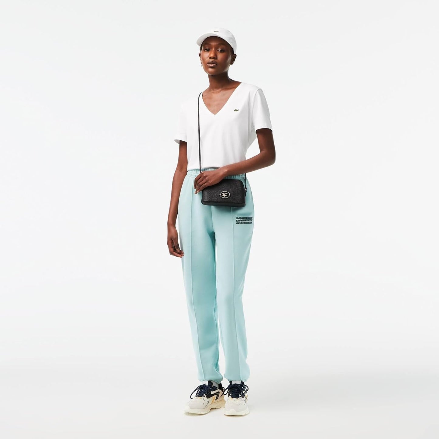 Torba Lacoste Nf4077gz, czarna Torby damskie Naty Shop
