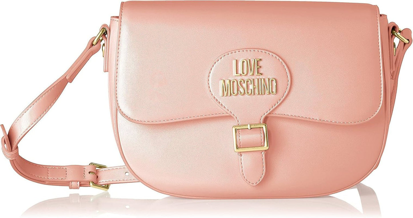 Love Moschino Borsa Torba Spalla Torebki damskie Naty Shop Różowy
