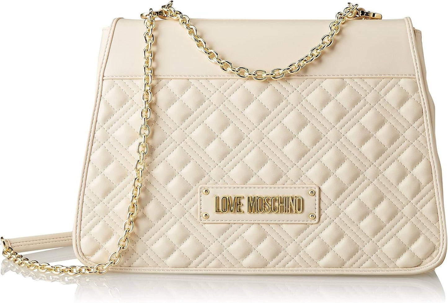 Love Moschino Borsa A Spalla Torba na ramię Damskie Torby Naty Shop Avorio