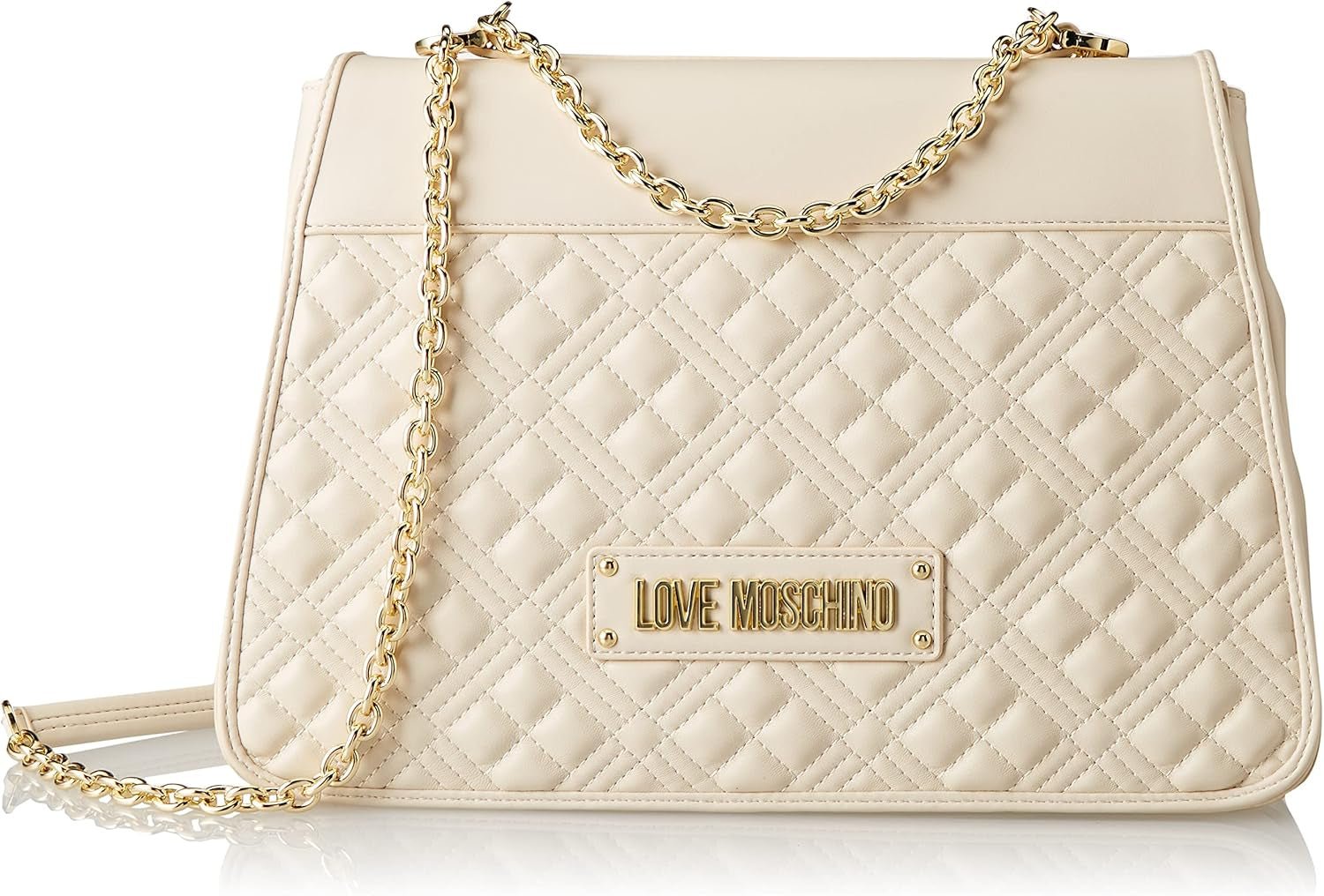 Love Moschino Borsa A Spalla Torba na ramię Damskie Torby Naty Shop Avorio