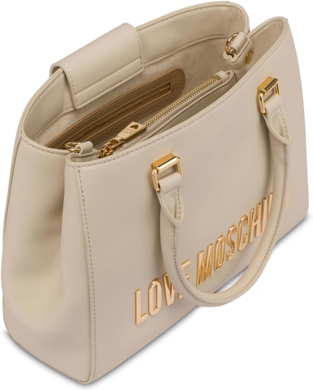 Torebka damska Love Moschino w kolorze kości słoniowej Naty Shop