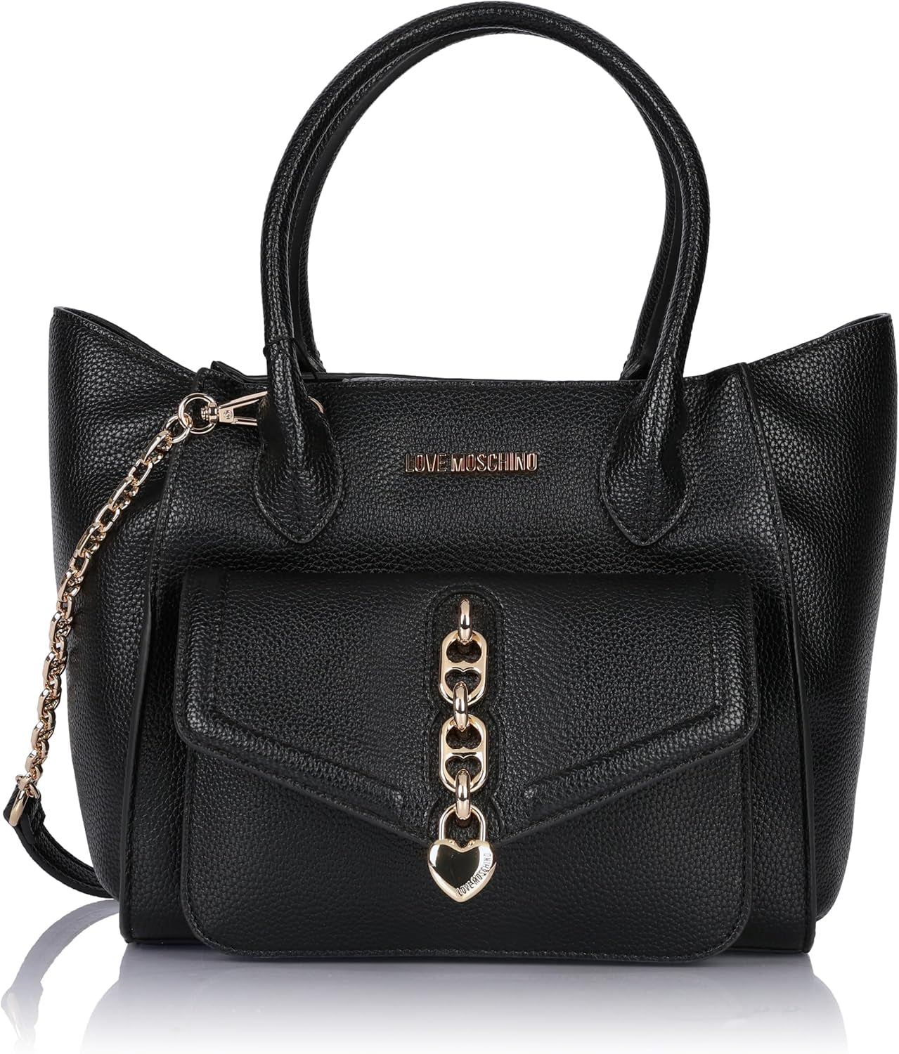 Love Moschino Torba na ramię Czarna, jeden rozmiar Torby damskie Naty Shop Domyślny tytuł