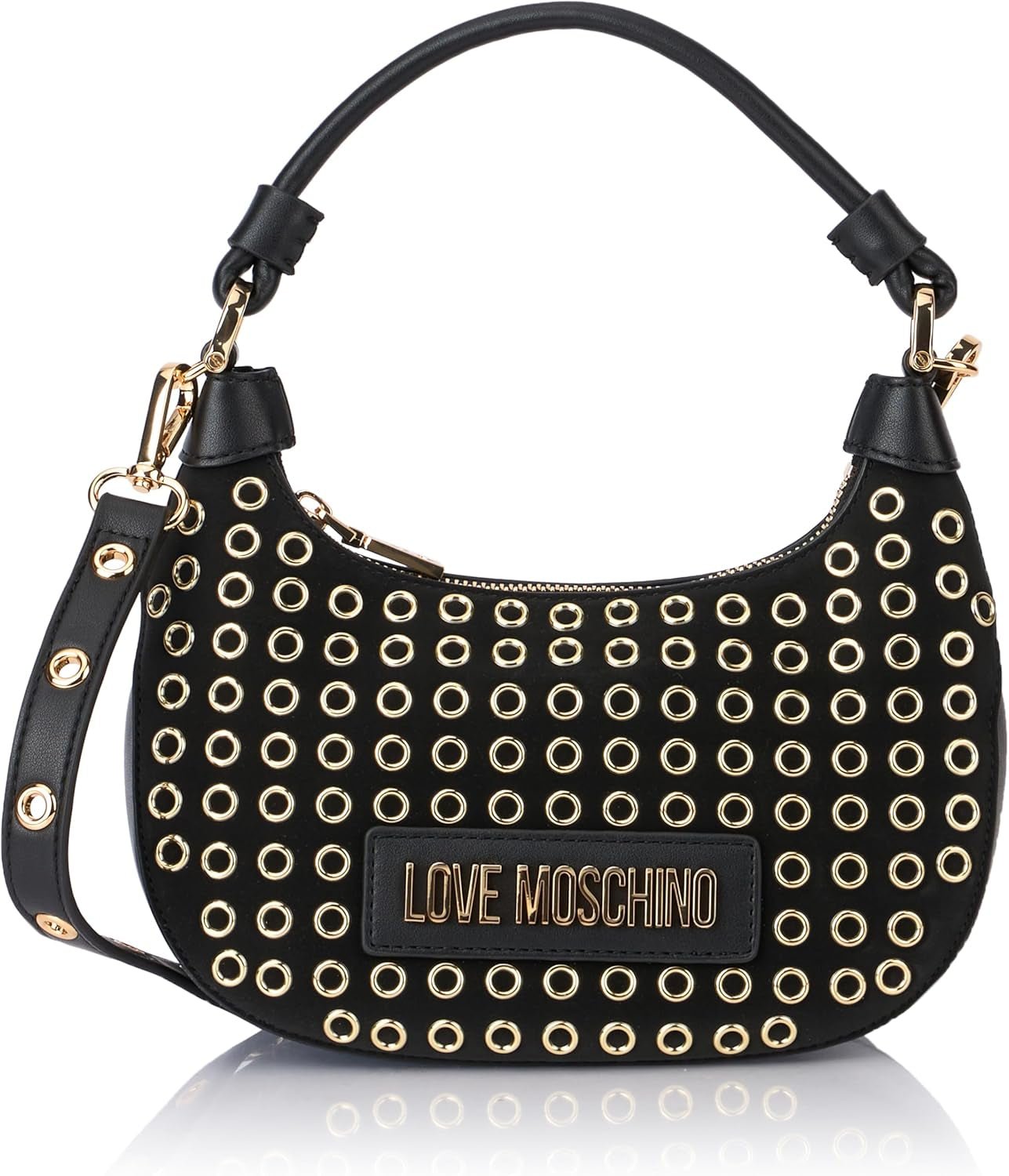 Love Moschino Torba Czarna Torba damska w jednym rozmiarze Naty Shop Domyślny tytuł
