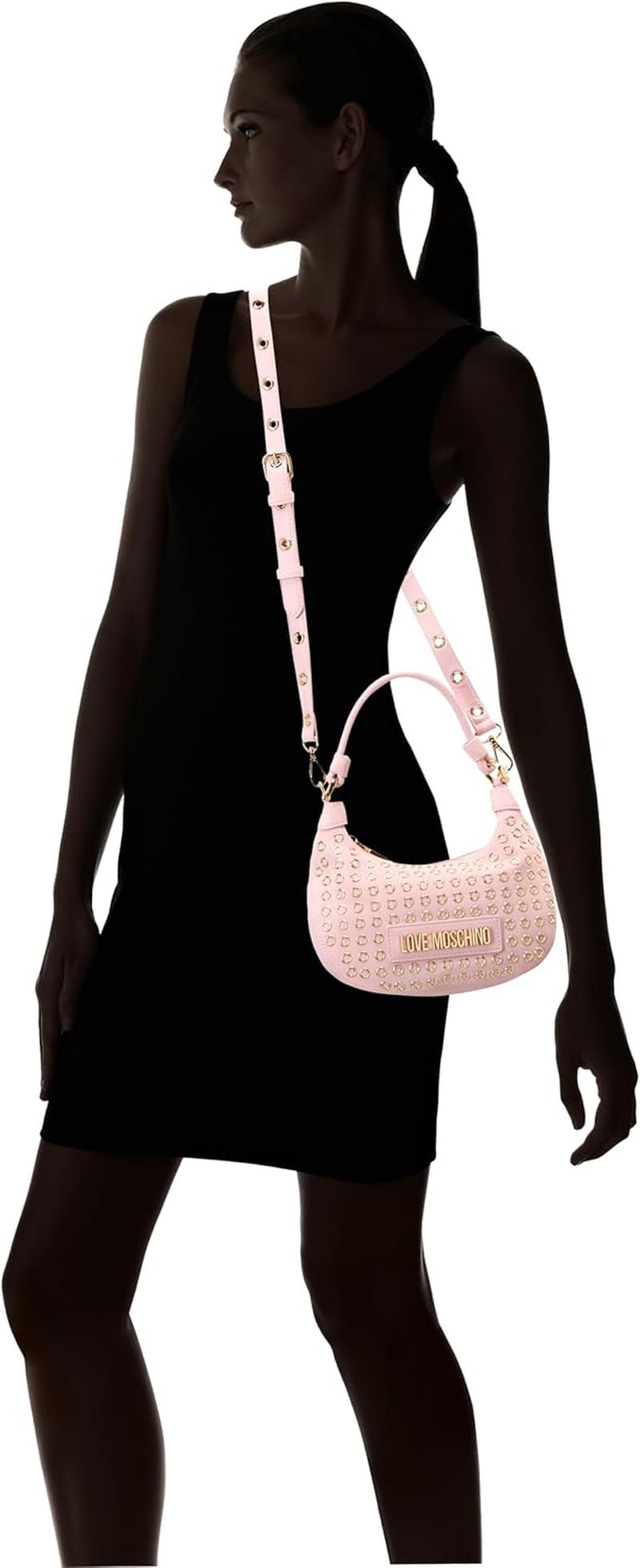 Torebka Love Moschino Różowa Torba w jednym rozmiarze Damska Naty Shop