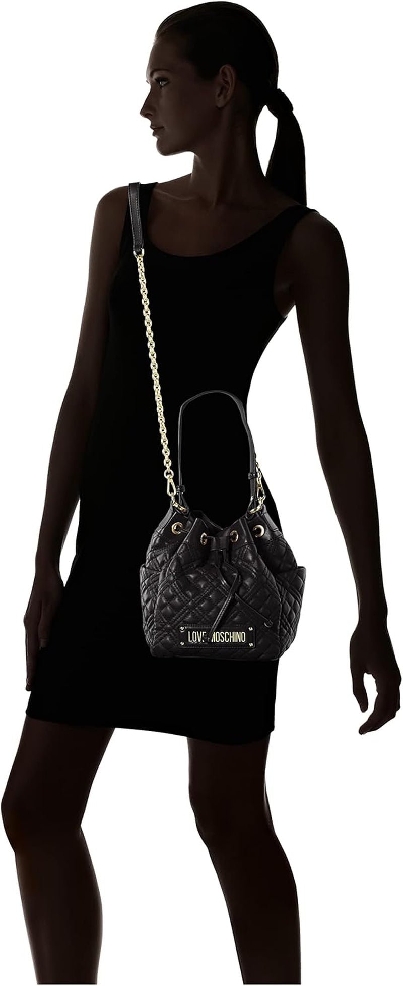 Love Moschino Jc4012pp1gla0 Torba na ramię Damskie Torby Naty Shop
