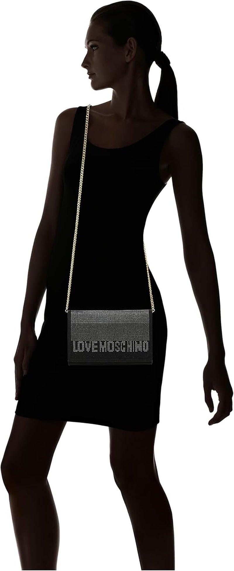 Love Moschino Jc4139pp1gly100a torba na ramię, wielokolorowe Torby Damskie Naty Shop