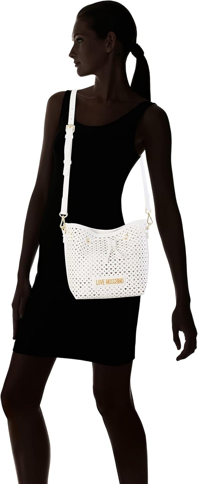Love Moschino Jc4232pp0gkk0 Torba na ramię Damskie Torby Naty Shop