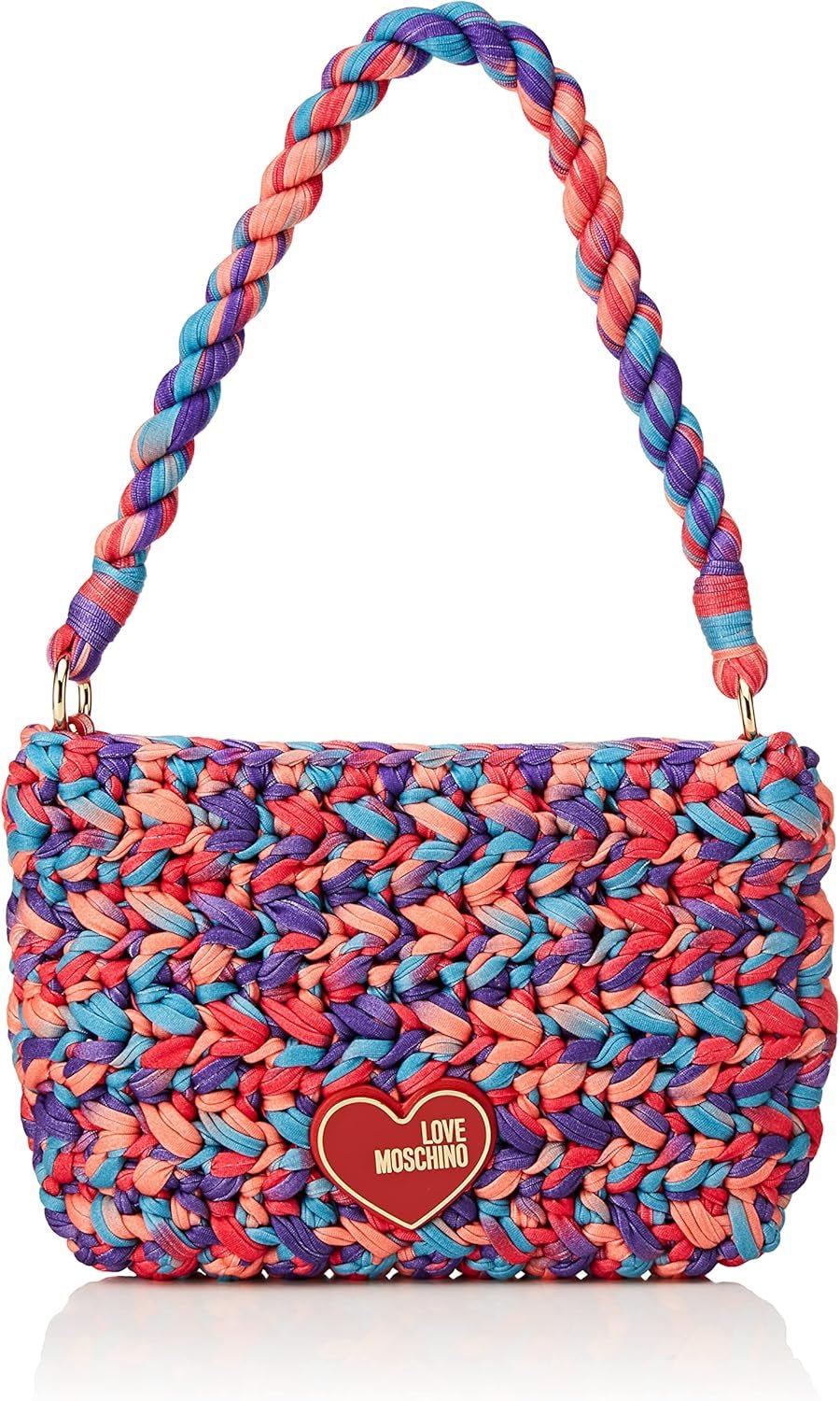 Love Moschino Jc4235pp0gkl165a Torebka, wielokolorowe torby damskie Naty Shop Domyślny tytuł