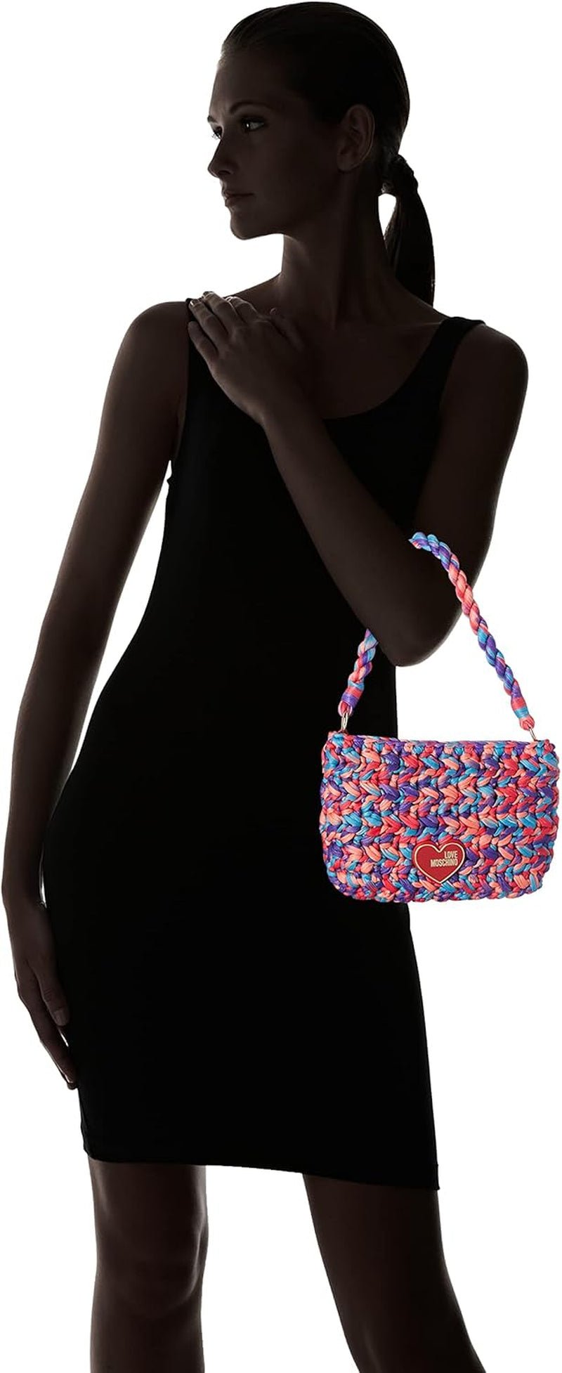 Torebka Love Moschino Jc4235pp0gkl165a wielokolorowe Torby Damskie Naty Shop