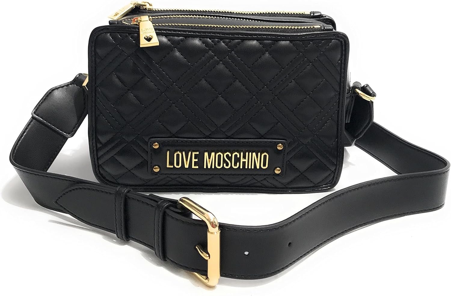 Love Moschino Jc4254pp0gla0 Torba na ramię Damskie Torby Naty Shop Czarny