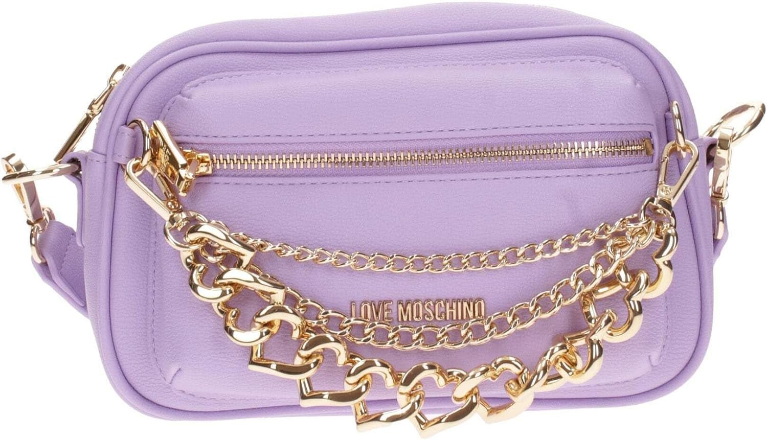 Love Moschino Jc4291pp0gkt0 Torba na ramię Damskie Torby Naty Shop Fioletowy