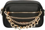 Love Moschino Jc4291pp0gkt0 Torba na ramię Torby Damskie Naty Shop Czarny
