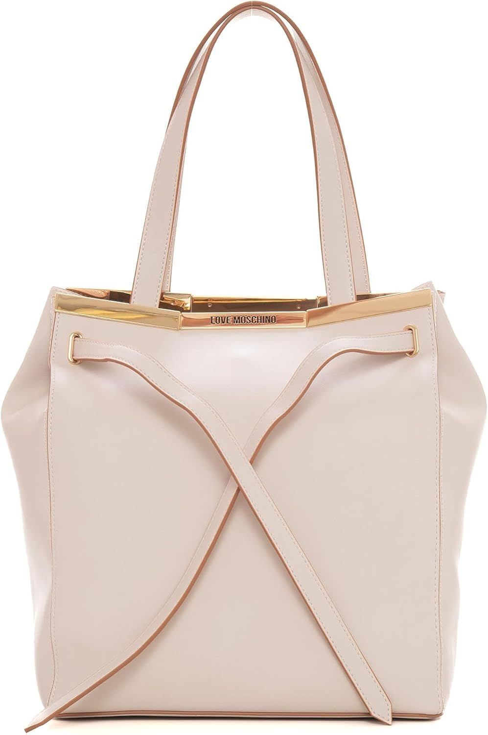 Love Moschino Jc4323pp0gkf0 Torba na ramię Damskie Torby Naty Shop Ecru
