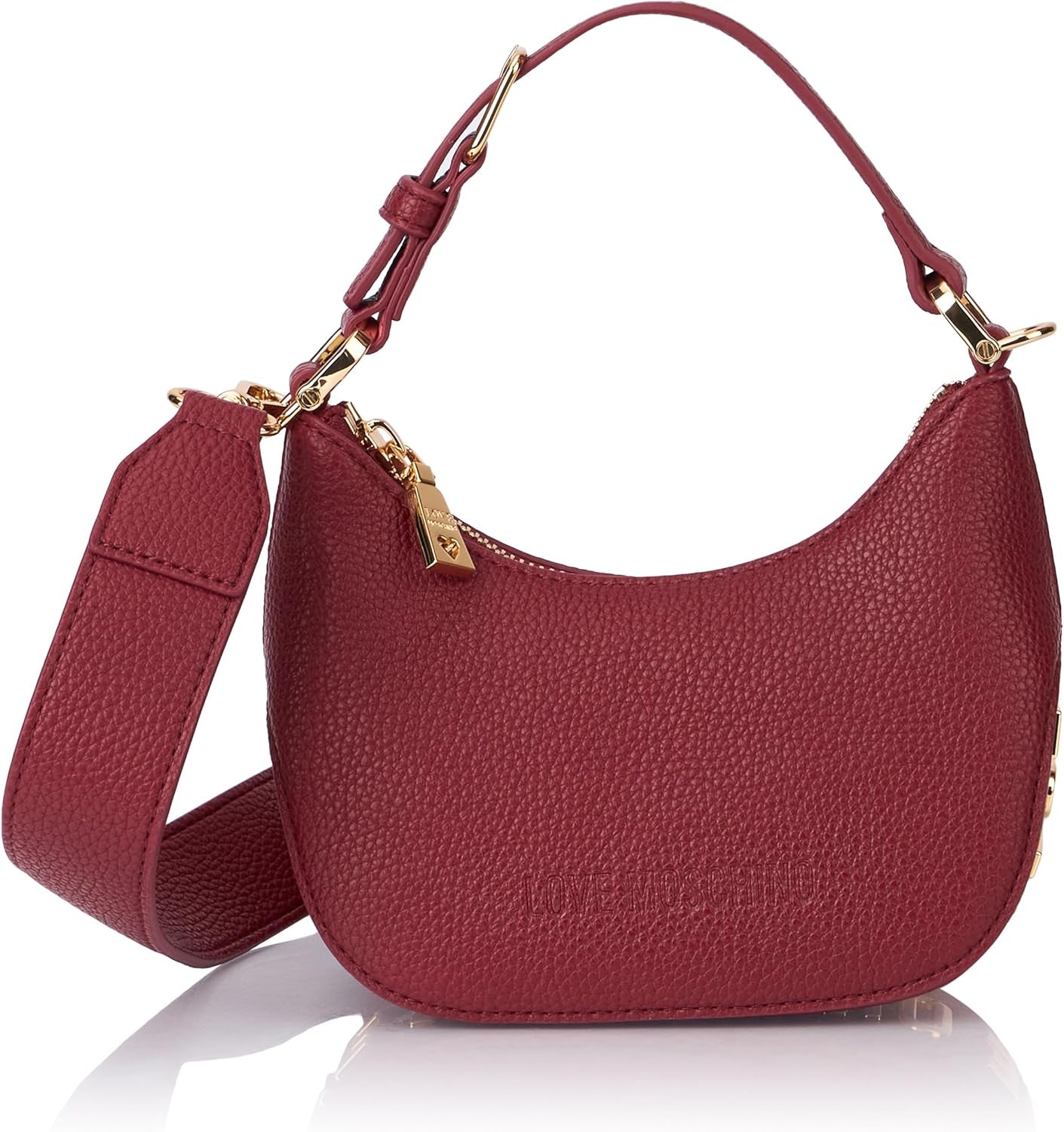 Love Moschino Torba damska Bordeaux Torby damskie w jednym rozmiarze Naty Shop Domyślny tytuł