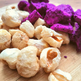 Liofilizowane liczi | 100% liczi suszone liofilizowane owoce | naturalnie suszony Wegański bezglutenowy | Nie sok z liczi Syrop z liczi | Liofilizowane owoce tropikalne liczi | ZingyZoo Produkty odwodnione Naty Shop