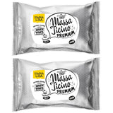 Massa Ticino Fondant White 2x 1kg - Pasta cukrowa Premium do ciast dekoracyjnych, fondant w rolkach - idealna do ciast, modelowania i dekoracji - biała fondant dla piekarzy zawodowych i amatorów Pasta cukrowa Naty Shop Default Title