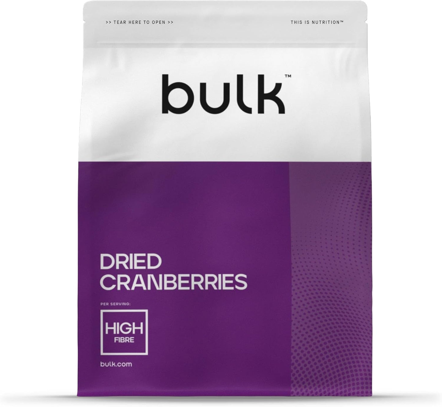 Suszona żurawina luzem 500 g, opakowanie może się różnić Naty Shop Dehydrated Products 500 G (1 opakowanie)