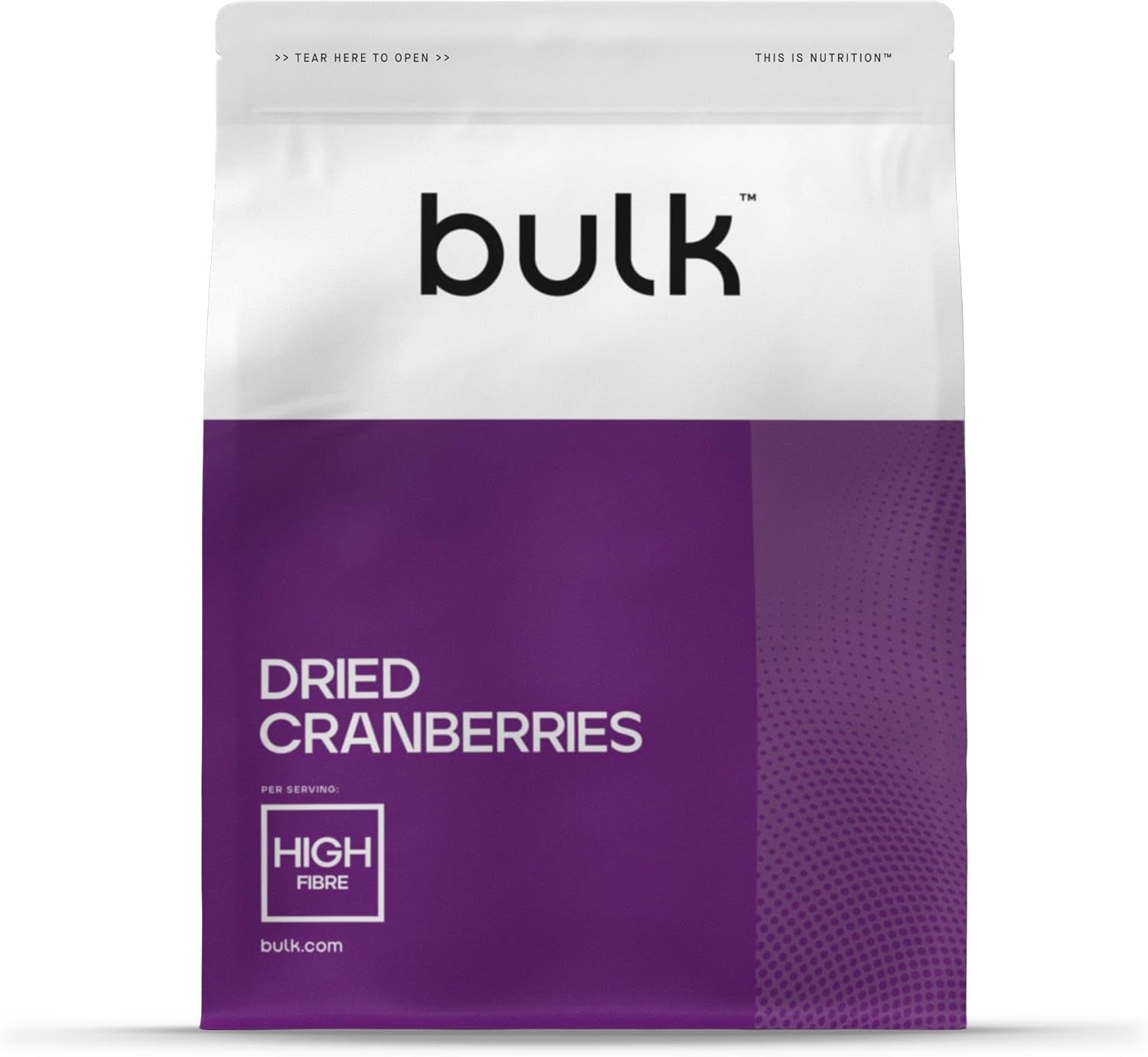 Suszona żurawina luzem 500 g, opakowanie może się różnić Naty Shop Dehydrated Products 500 G (1 opakowanie)