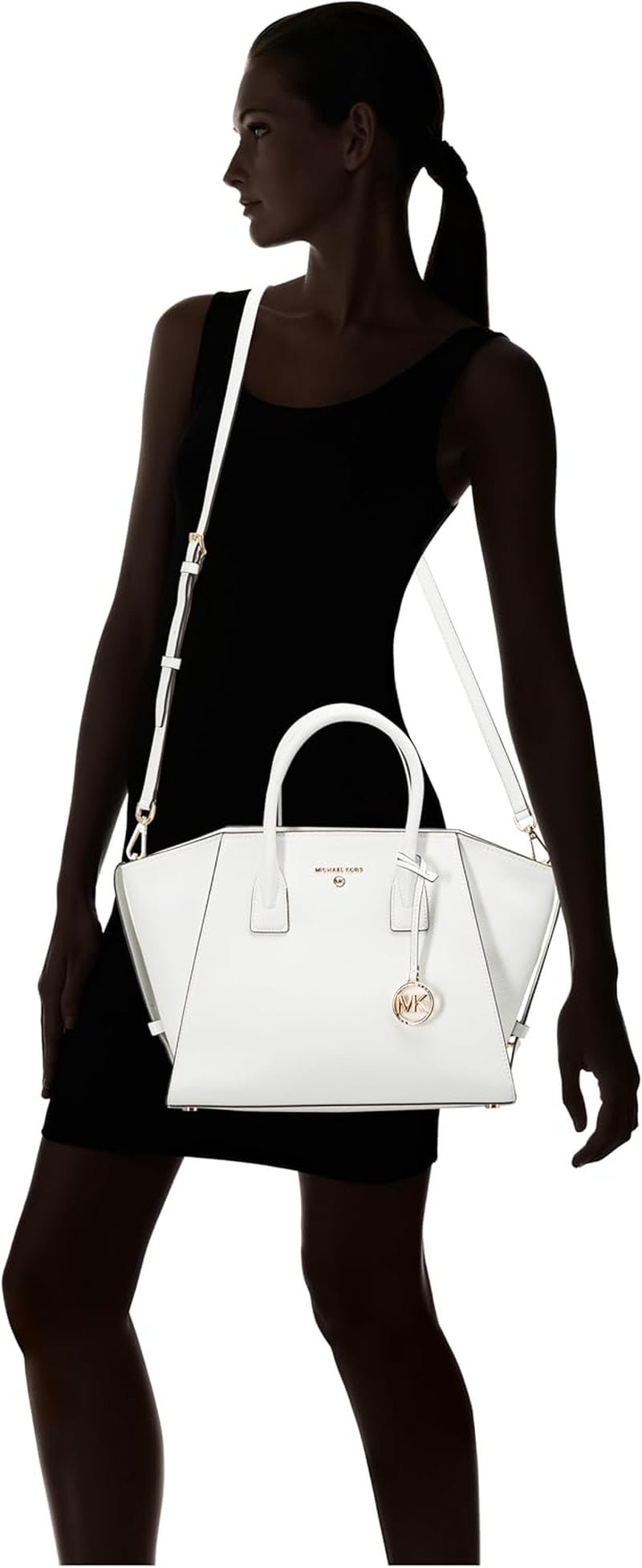 MICHAEL KORS Damska torebka Avril LG TZ, Torby damskie w kolorze opticwhite Naty Shop