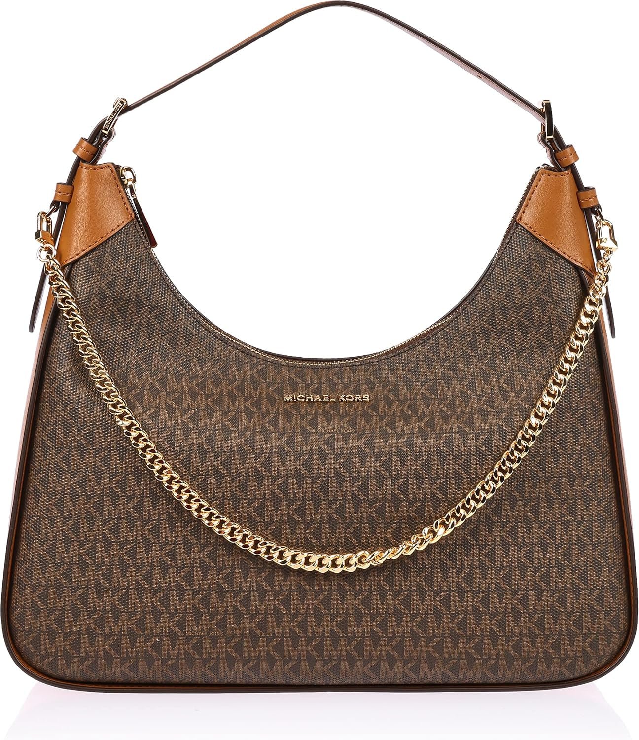 Michael Kors, Wilma Torba na ramię Torby damskie Naty Shop Brn/Acorn