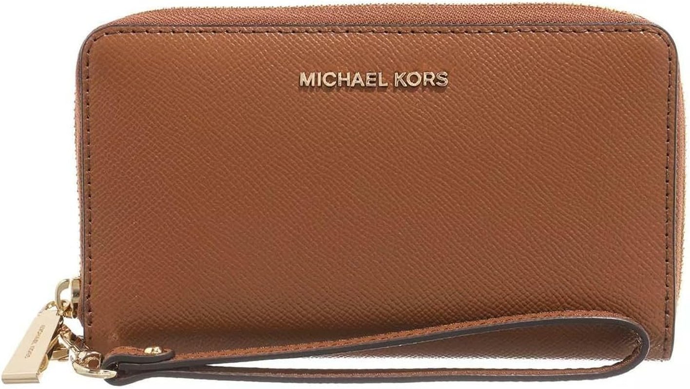 Michael Kors - Koniakowe etui na telefon komórkowy - Portfel damski Damski sklep Naty Shop Default Title