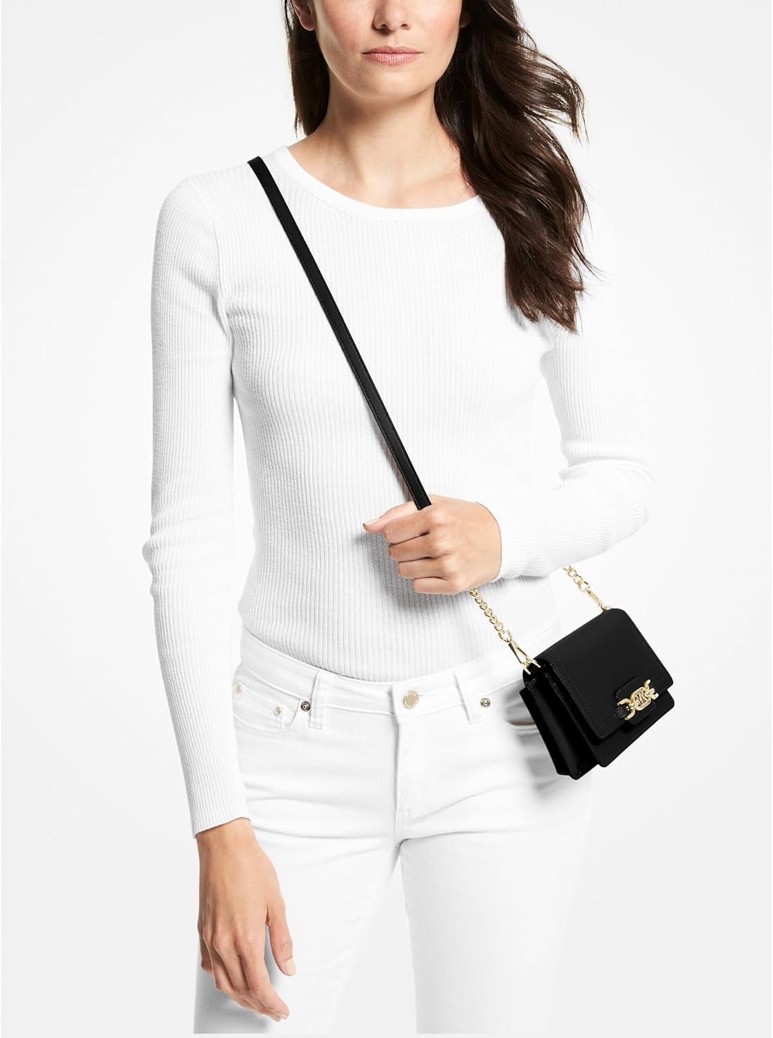 Michael Kors Ladies Heather Phn CHN Xbody Bag Torby damskie Naty Shop