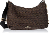 Michael Kors Panie LG Conv Msgr Leonie Torba Damska Torby Naty Shop Brown/Blk
