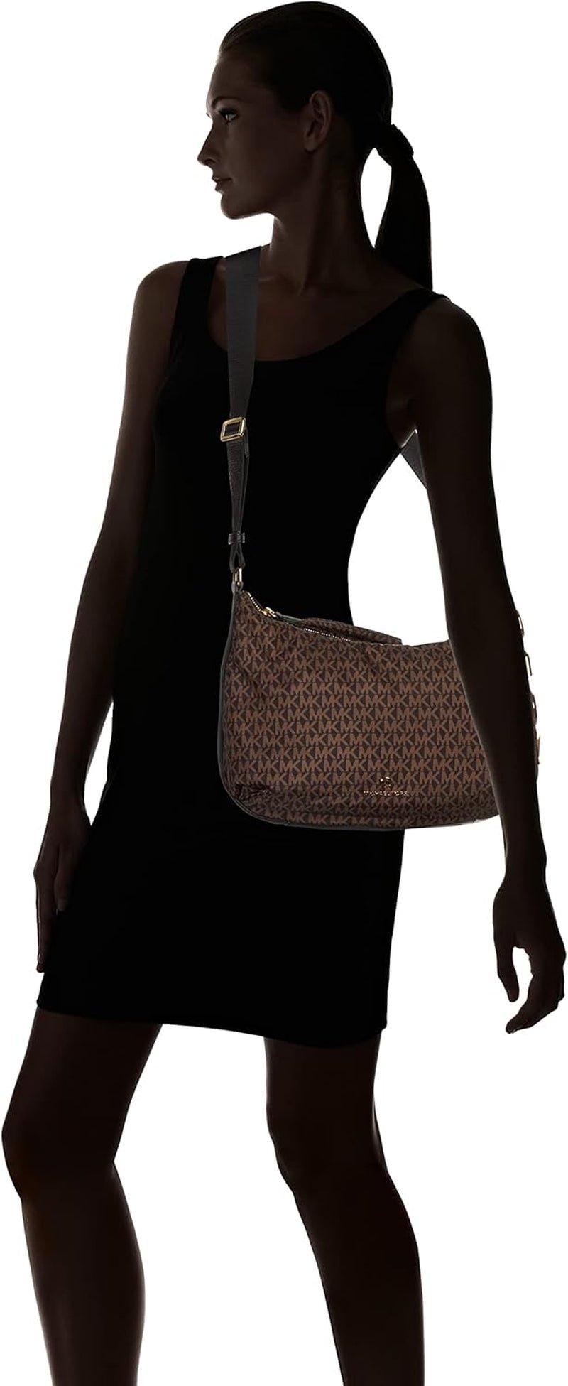 Michael Kors Panie LG Conv Msgr Leonie Torby Damskie Torby Naty Shop