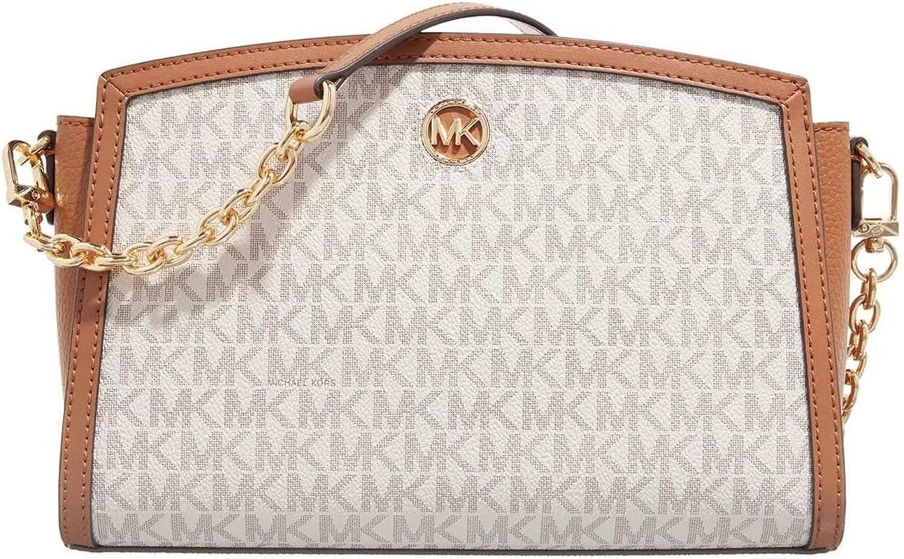 Michael Kors Ladies Lg Ew Xbody Bag Torby damskie Naty Shop Vanilla/Acrn