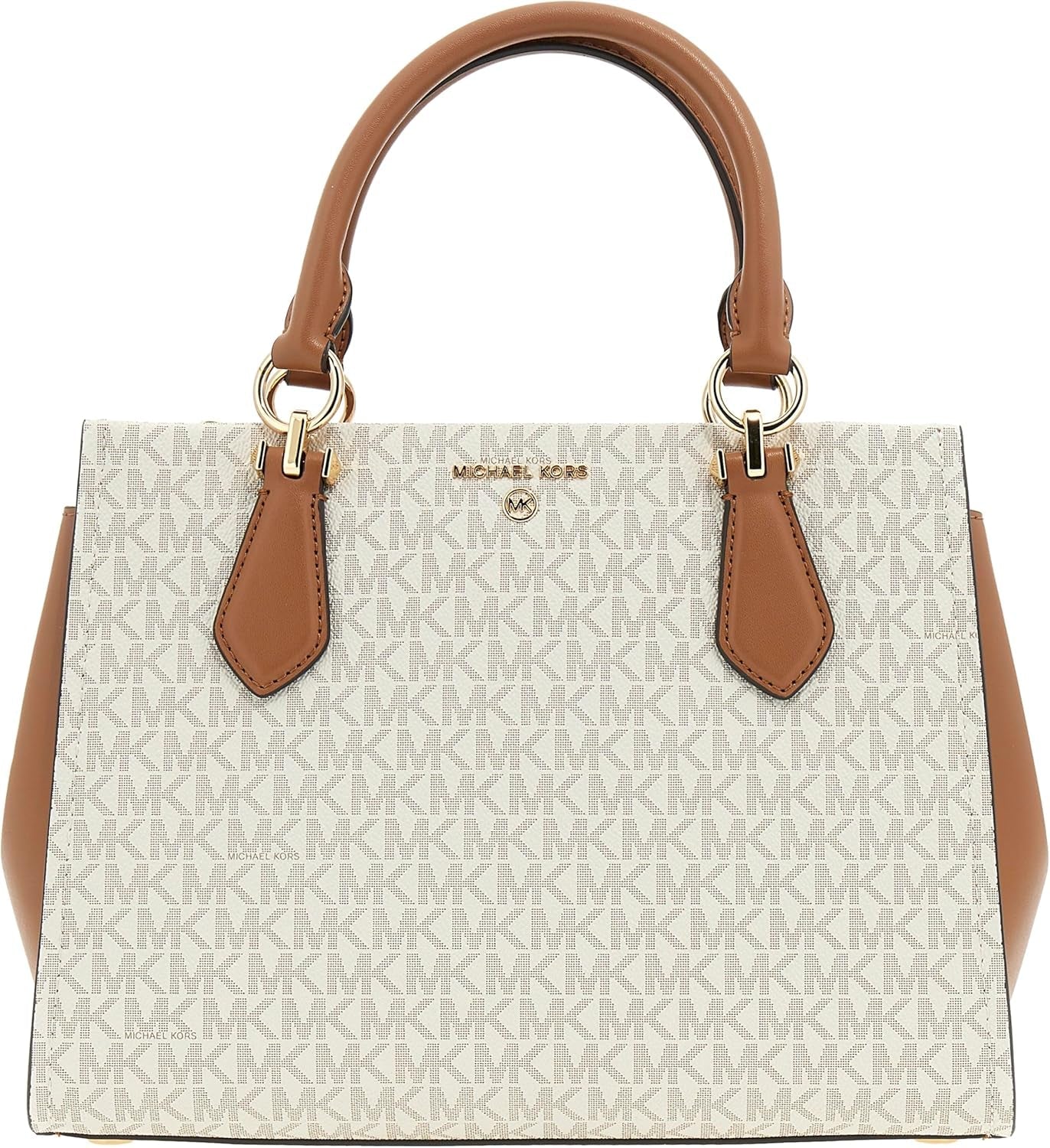 Michael Kors Ladies Md Satchel Bag Torby damskie Naty Shop Vanilla/Acrn