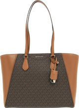 Torebka damska Michael Kors Lg Mf Tz Tote Naty Shop Brown