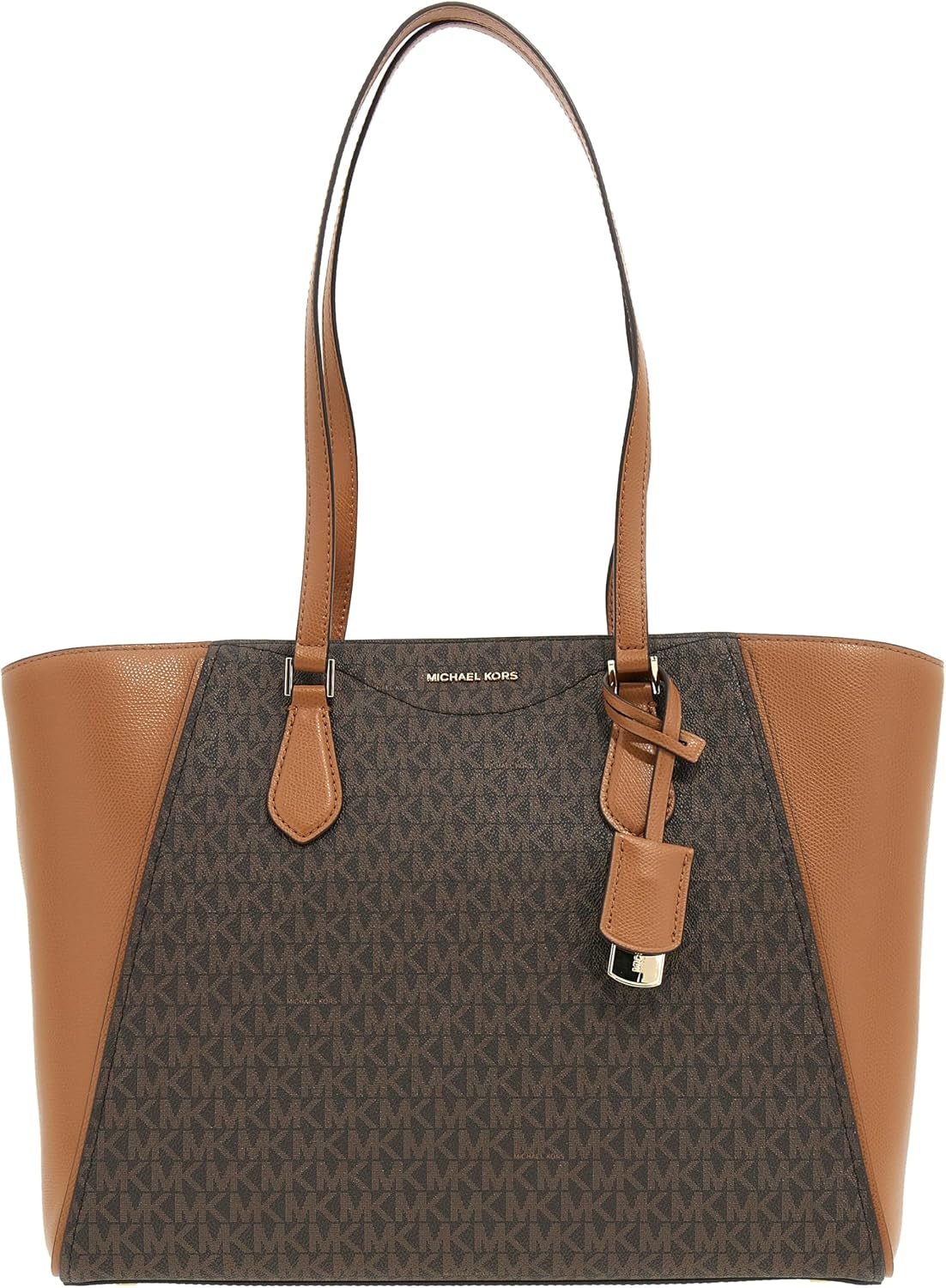 Torebka damska Michael Kors Lg Mf Tz Tote Naty Shop Brown