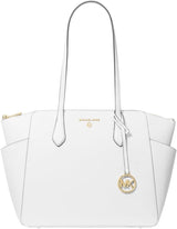 Michael Kors Marilyn Md Tz Torba damska Torby Naty Shop Optyczna biel