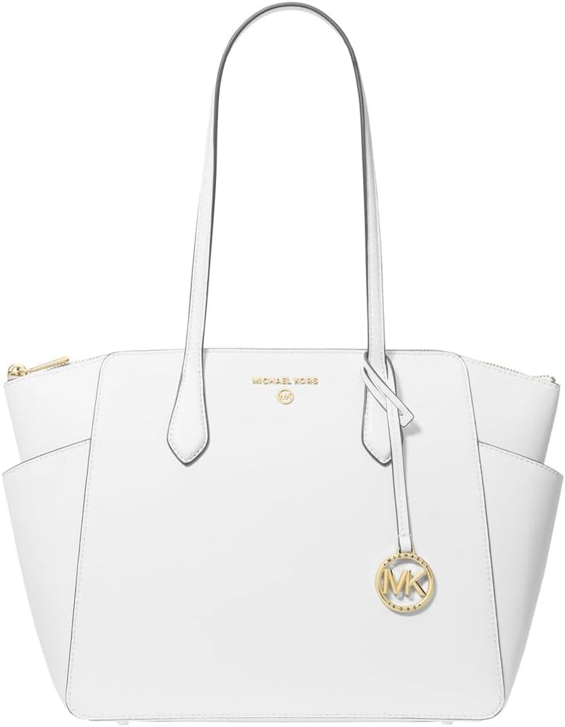 Michael Kors Marilyn Md Tz Torba damska Torby Naty Shop Optyczna biel