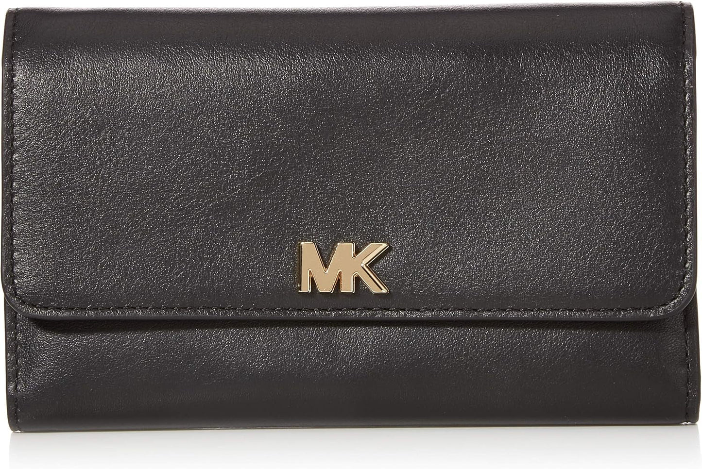 Damskie etui na karty kredytowe Michael Kors Money Pieces, Marrón (bagaż), 2,5x9,5x11,4 cm (dł. x wys.) Naty Shop Portfel damski czarny (czarny) Rozmiar uniwersalny