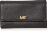 Damskie etui na karty kredytowe Michael Kors Money Pieces, Marrón (bagaż), 2,5x9,5x11,4 cm (dł. x wys.) Naty Shop Portfel damski czarny (czarny) Rozmiar uniwersalny