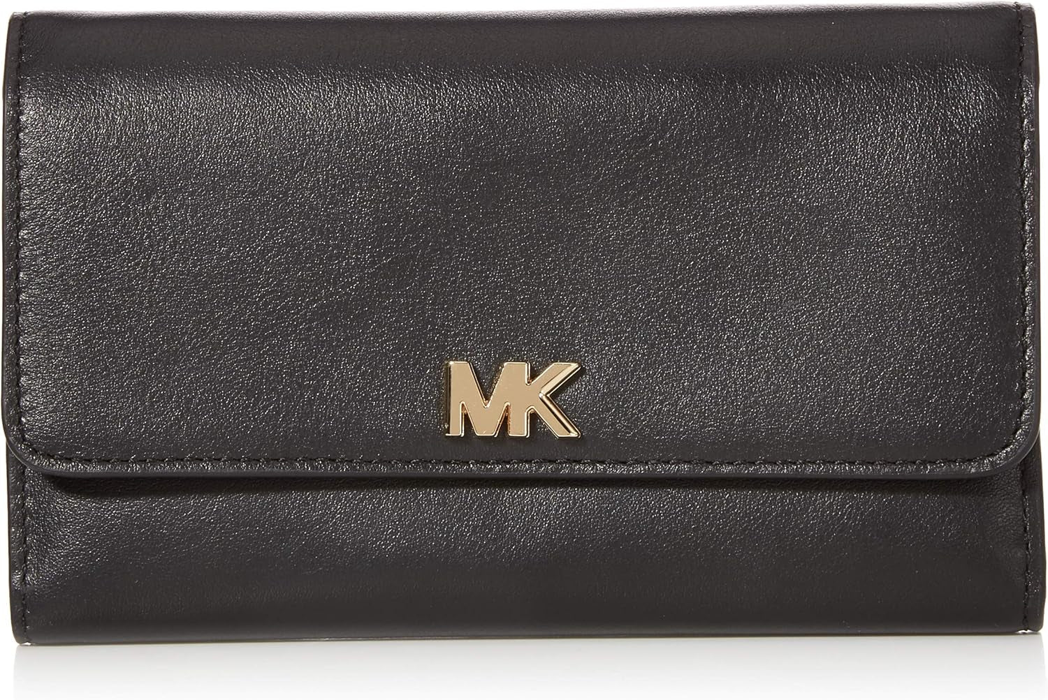 Damskie etui na karty kredytowe Michael Kors Money Pieces, Marrón (bagaż), 2,5x9,5x11,4 cm (dł. x wys.) Naty Shop Portfel damski czarny (czarny) Rozmiar uniwersalny