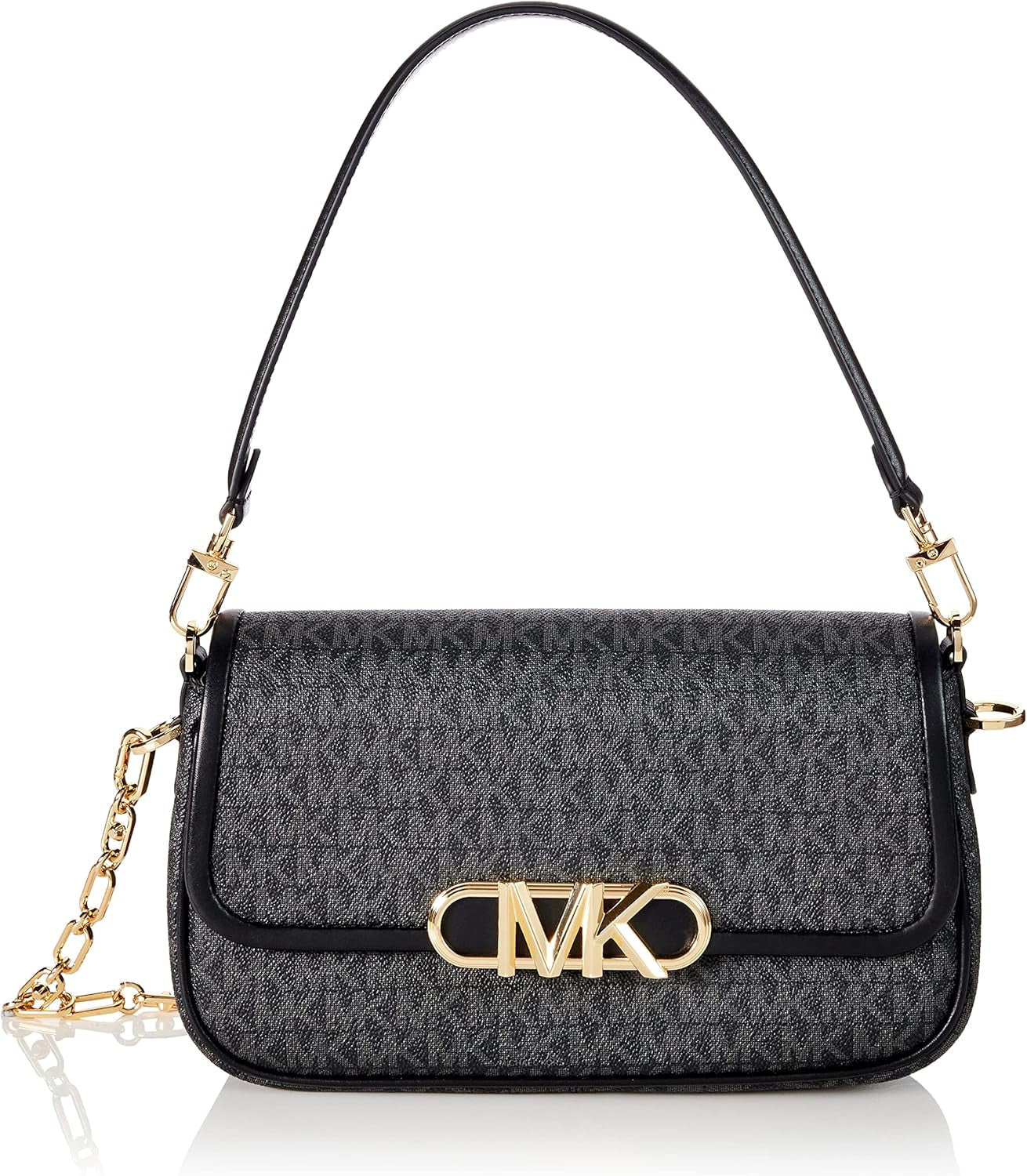 Michael Kors Parker Md Conv Pouchette Torba na ramię Torby damskie Naty Shop Czarny