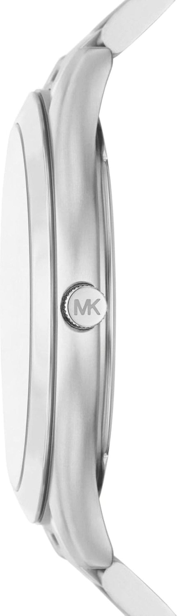 Michael Kors - Kolekcja Slim Runway Męski zegarek w kolorze srebrnym ze stali nierdzewnej MK1060SET Portfel męski Naty Shop