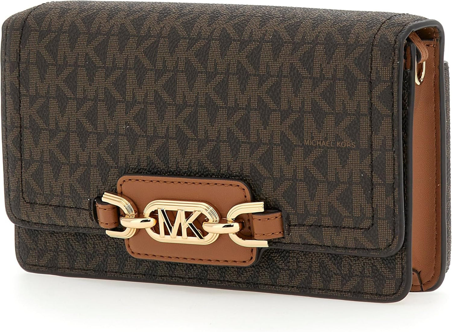 MICHAEL KORS Torba damska Heather PHN CHN XBODY, Ciemnobrązowe torby damskie Naty Shop