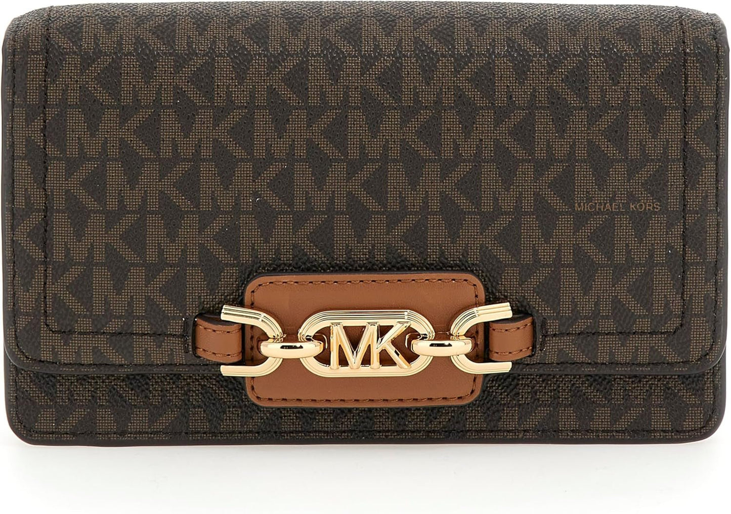 MICHAEL KORS Kobiety Heather PHN CHN XBODY Torba, Ciemnobrązowe torby damskie Naty Shop Domyślny tytuł