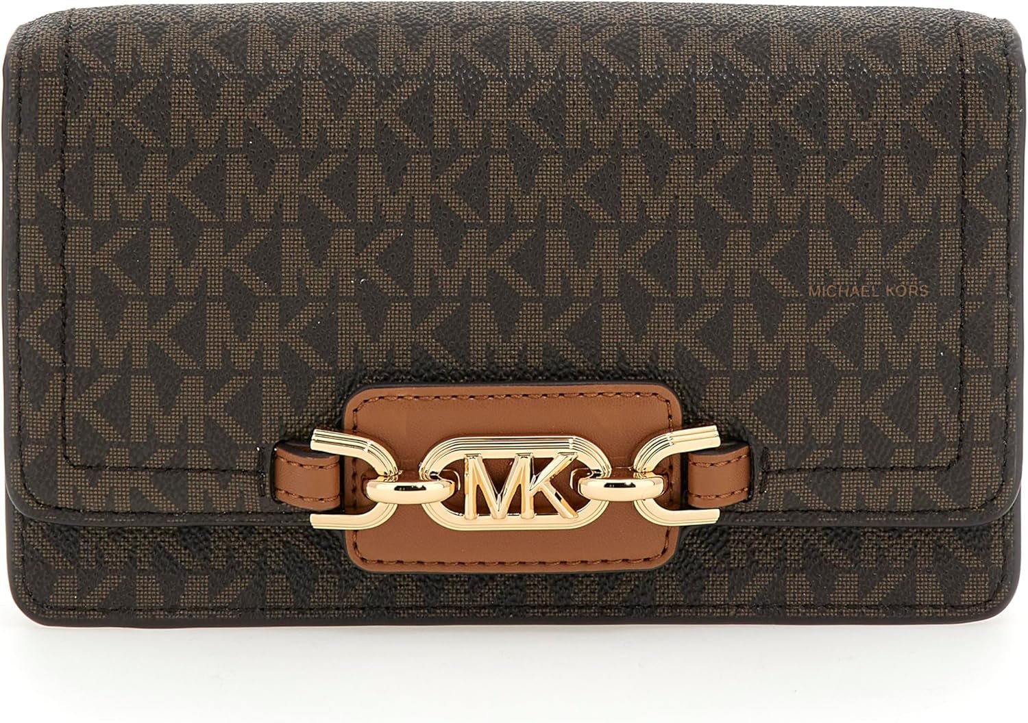MICHAEL KORS Kobiety Heather PHN CHN XBODY Torba, Ciemnobrązowe torby damskie Naty Shop Domyślny tytuł
