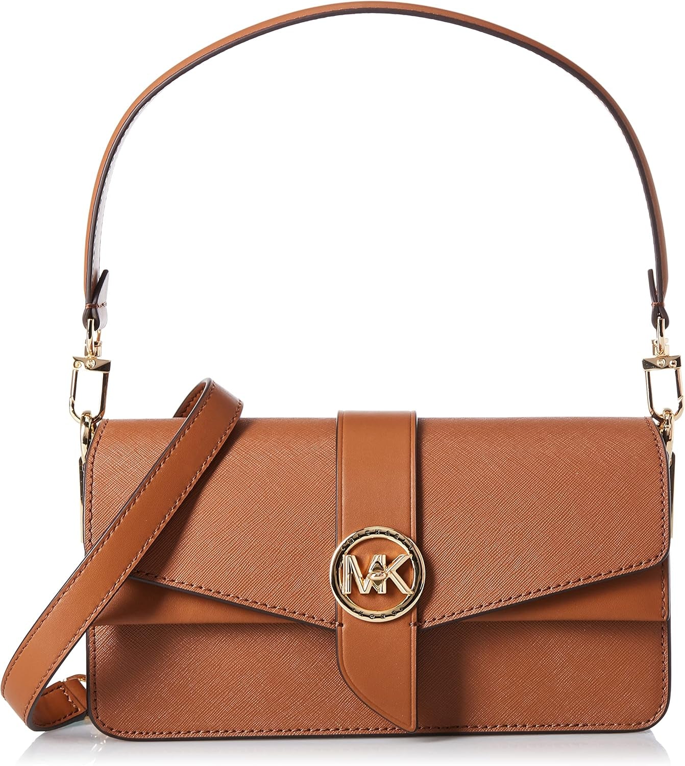 Michael Kors Damska Greenwich Średnia skórzana torba Saffiano, Torby bagażowe Damskie Naty Shop Domyślny tytuł