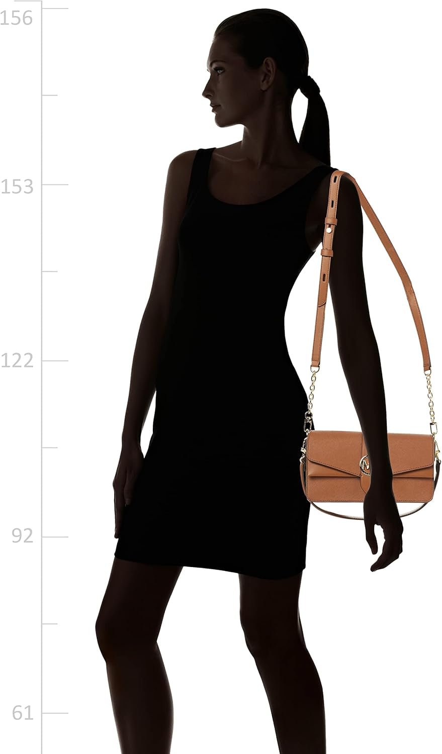 Michael Kors Damska Greenwich Średnia skórzana torba Saffiano, Torby bagażowe Damskie Naty Shop